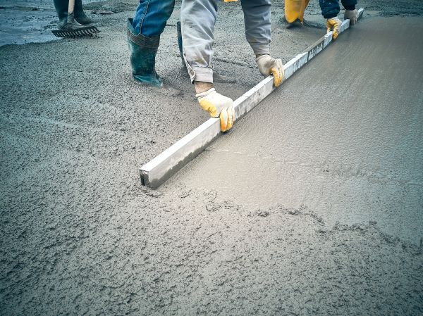 Cement Slab Construction in Vacaville
