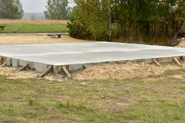 Concrete Base Installation in Vacaville