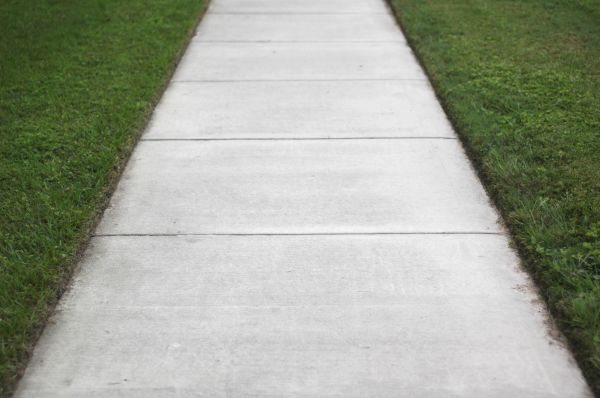 Concrete Path Installation in Vacaville