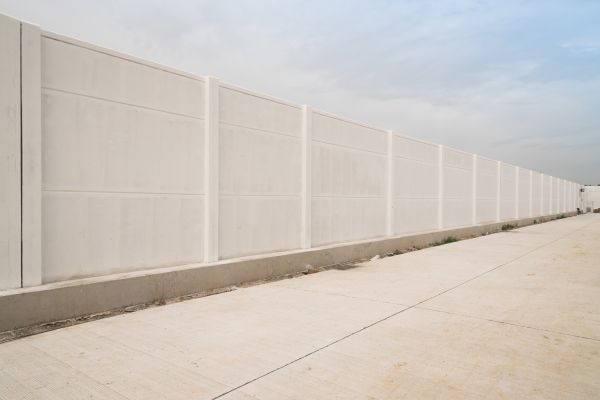 Concrete Fence Construction in Vacaville