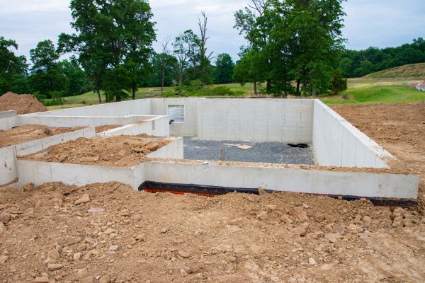 Basement Foundation Pouring in Vacaville