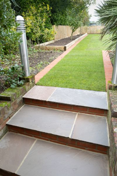 Backyard Steps Installation in Vacaville