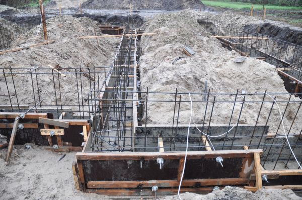 House Footing Construction in Vacaville