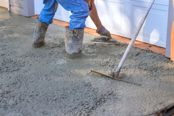 Driveway Slab Construction in Vacaville