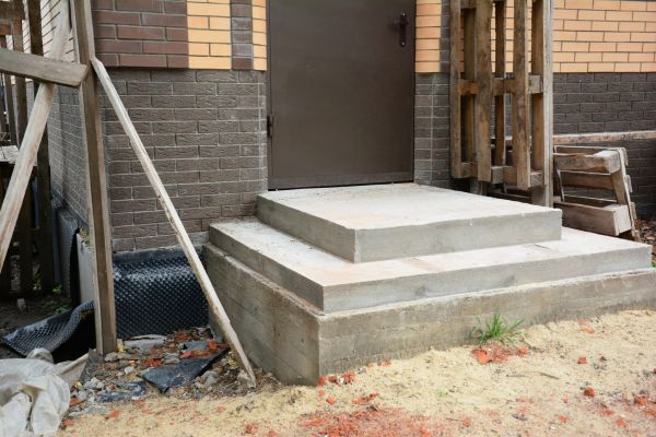 Cement Steps Construction in Vacaville