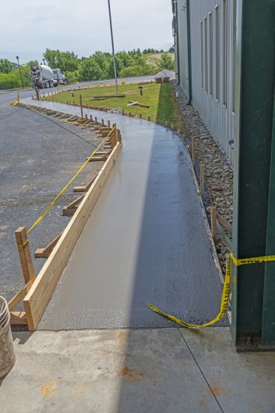 Cost of Concrete Sidewalk Paving in Vacaville