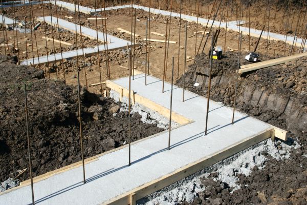 Cost of Footing Construction in Vacaville